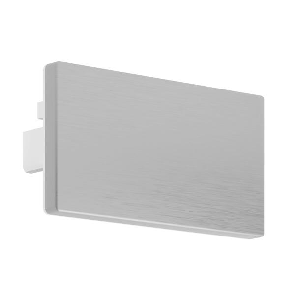 eloxierte Schutzkappe für LED-Leisten und Aluminiumprofile